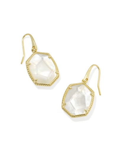 Daphne frame drop earring