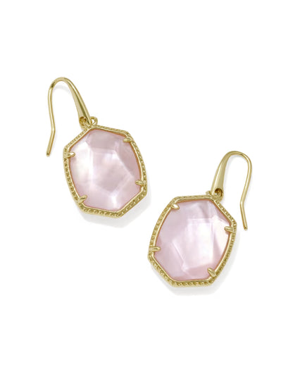Daphne frame drop earring