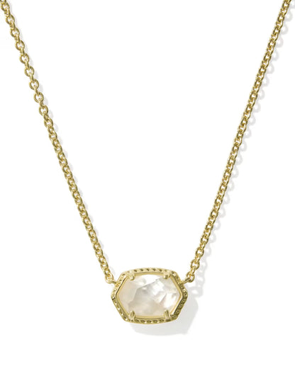 Daphne frame necklace