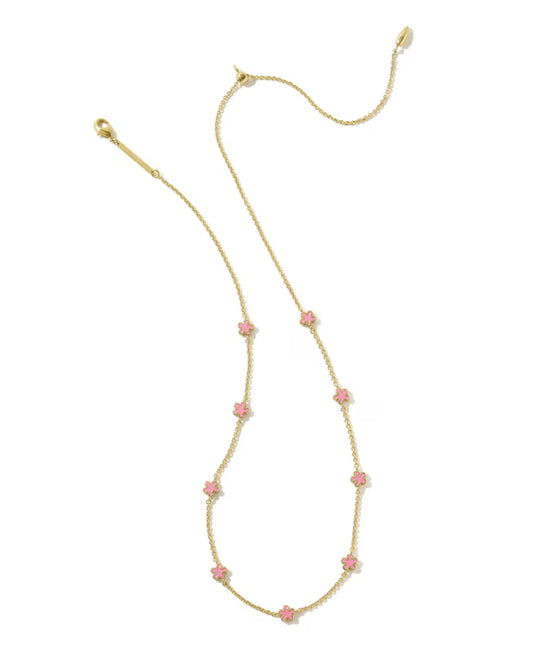 Jane strand flower necklace