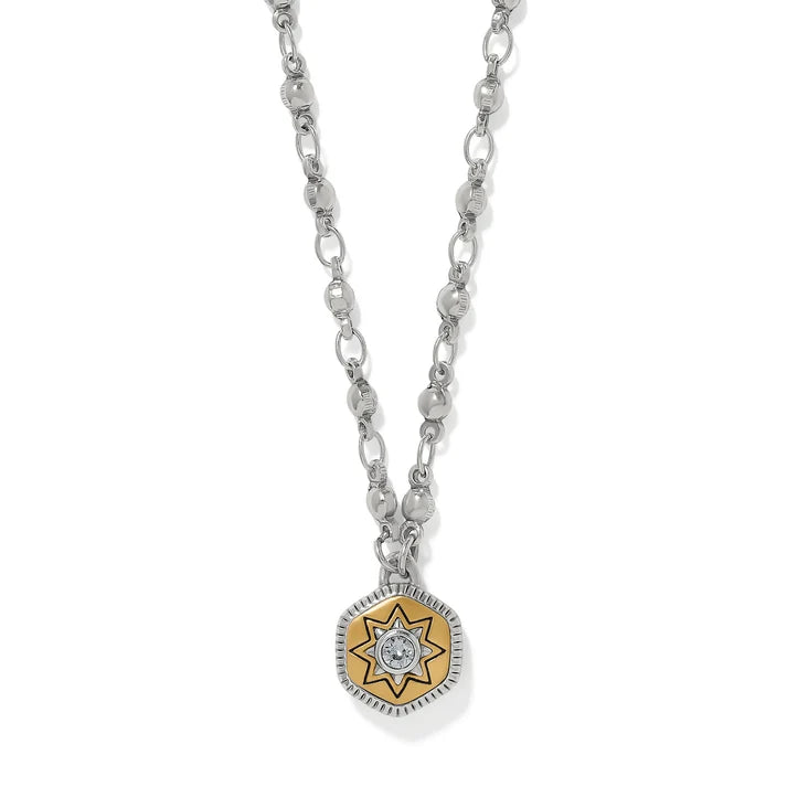 Mosaic Nova Mini Pendant Necklace