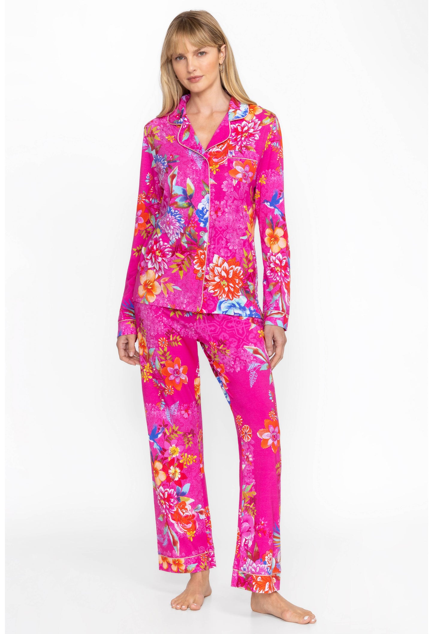 Pink Carly PJ Set
