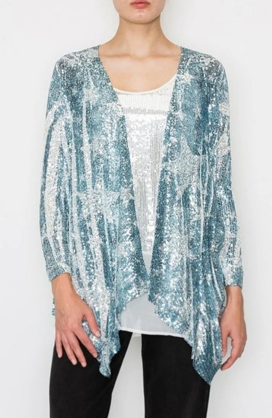 Sequin Cardigan