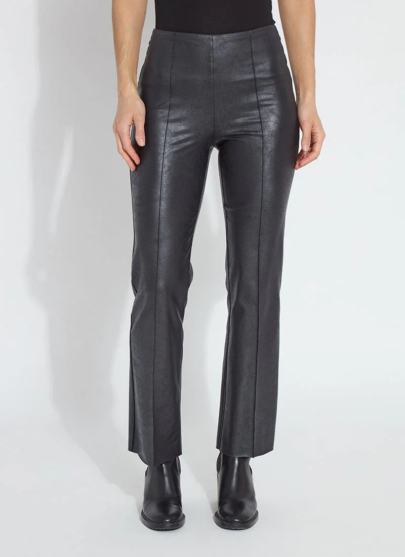 Elysse Foiled Vegan Leather  Pant