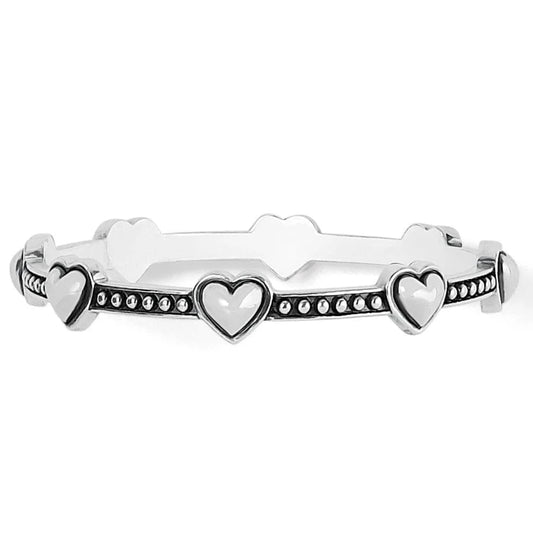 pretty tough heart bangle