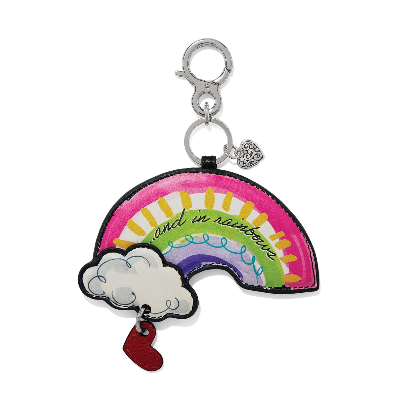 Fashionista Wanderlust Rainbow Charm Handbag Fob