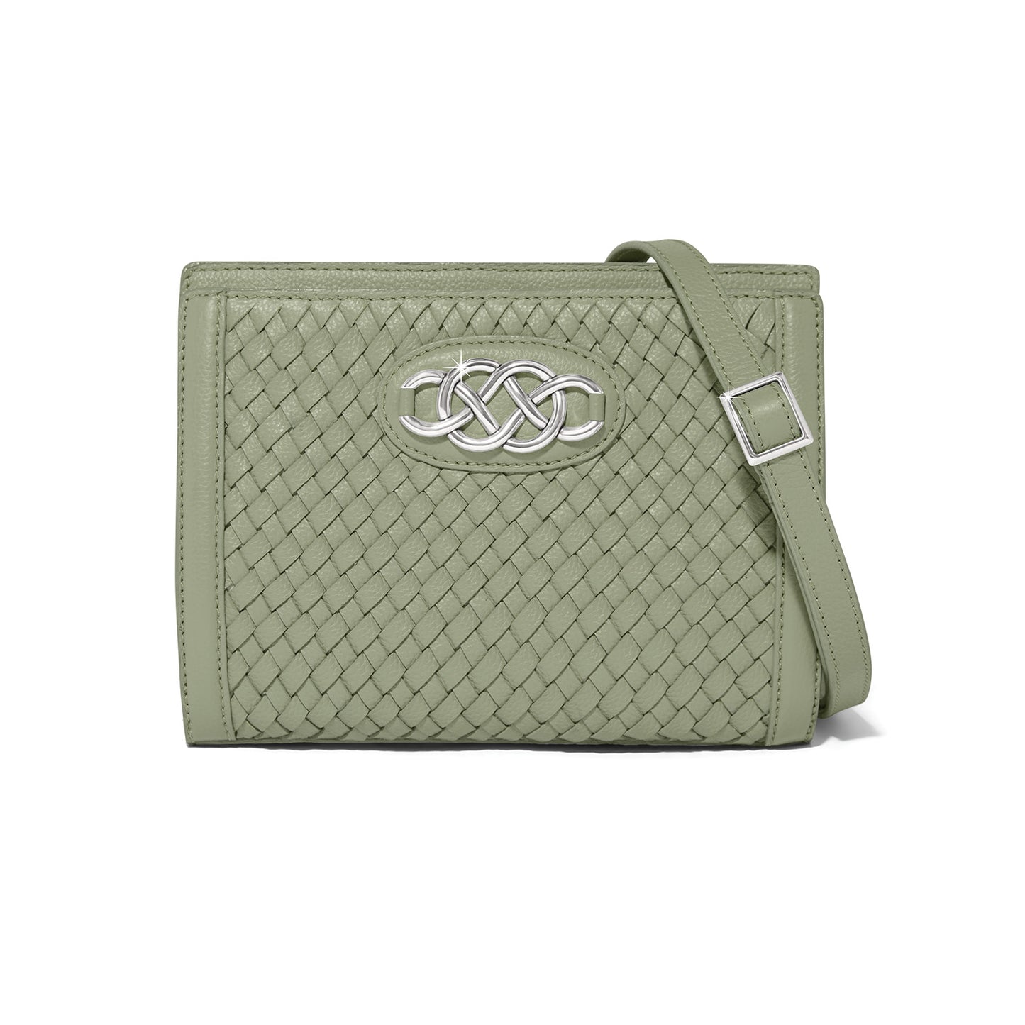 Sage braid purse