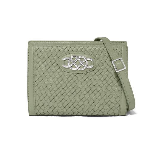 Sage braid purse