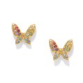 Enchanting Gem Butterfly Earring
