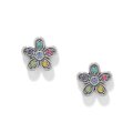 Enchanting Gem Flower Earrings