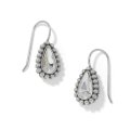 Twinkle Luxe Teardrop French Wire Earrings