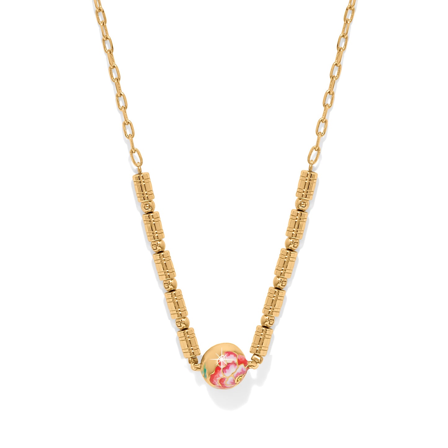 Rose Petal Short Necklace