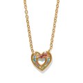 Enchanting Gem Heart Necklace