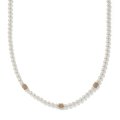 Meridian Petite Pearl Station Necklace
