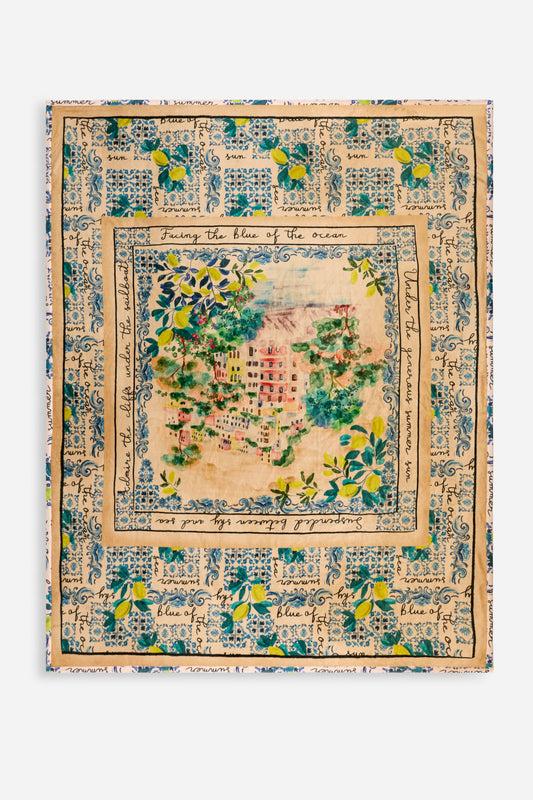 OLYMPE SCARF TRAVEL BLANKET
