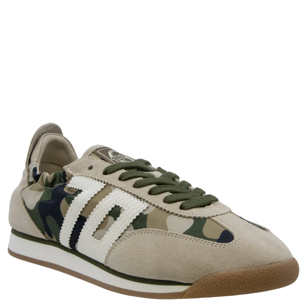 Rocket camo beige sneakers