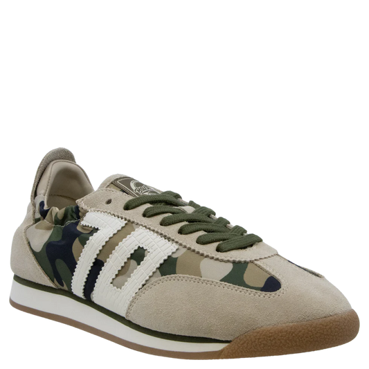 Rocket camo beige sneakers
