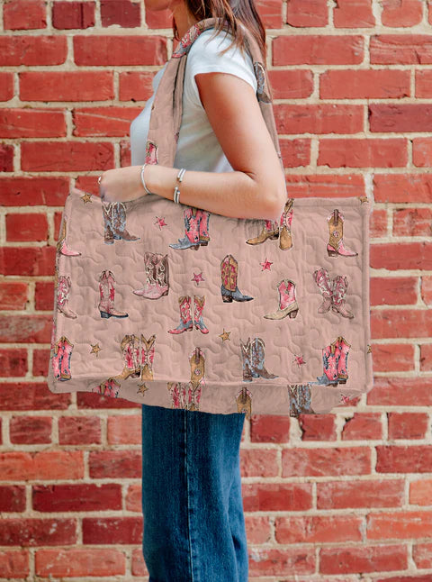 Thunderbird Quilted Tote Bags