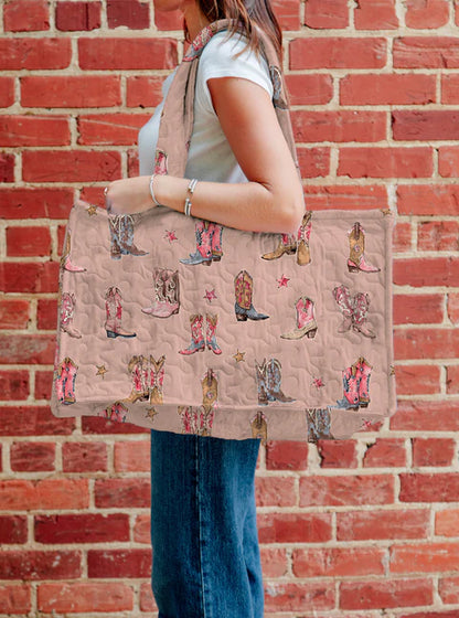 Thunderbird Quilted Tote Bags