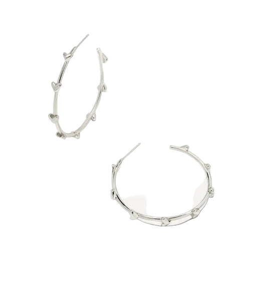 HAVEN HOOP EAR RHOD METAL