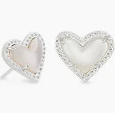 Mini Ari Heart Stud Earrings