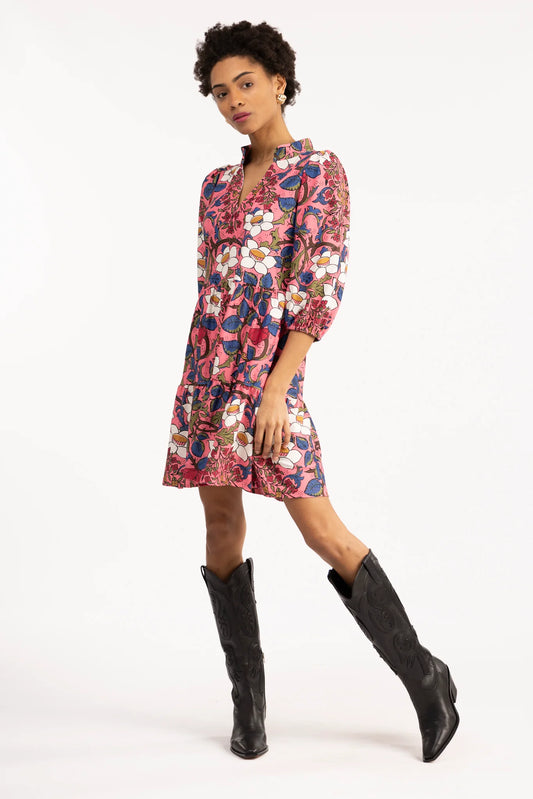 Sweetheart Floral Dress