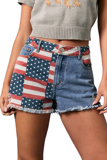 RAW EDGE HEM LOW-RISE MICRO SHORTS