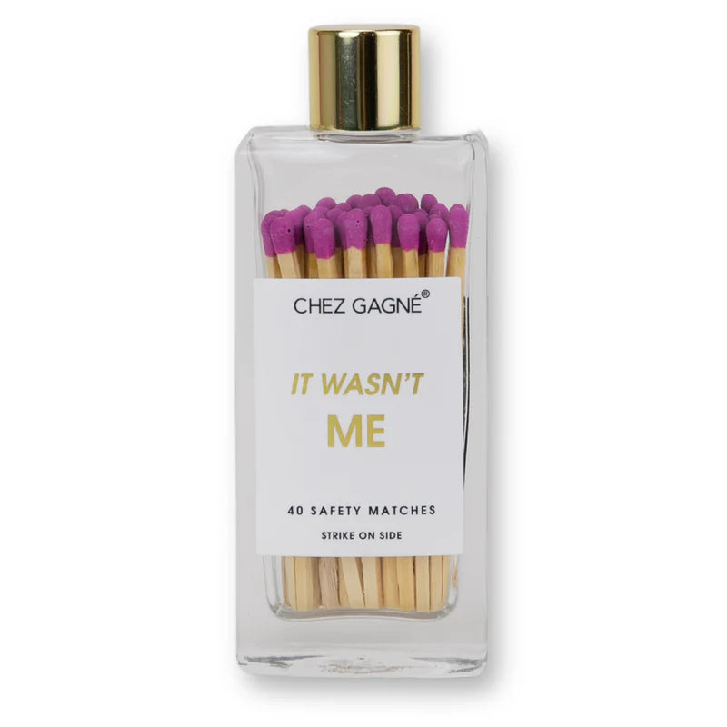 Glass Bottle Matches