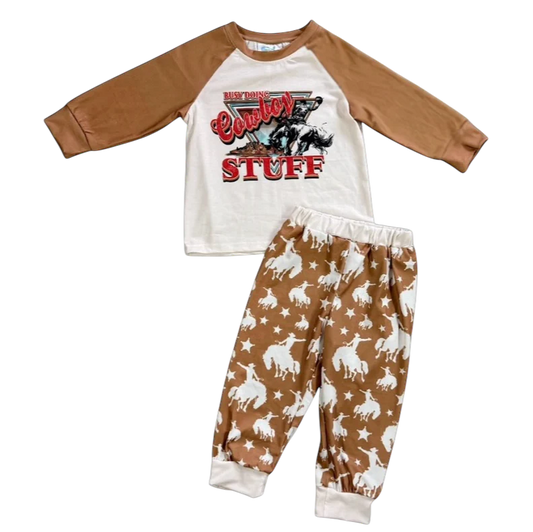 Cowboy Stuff Boys PJ